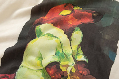 Fox Print Sweatshirt